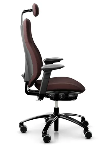 Крісло FLOKK RH MEREO 220 BLACK ергономічне, новозеландська вовна SELECT (GABRIEL)