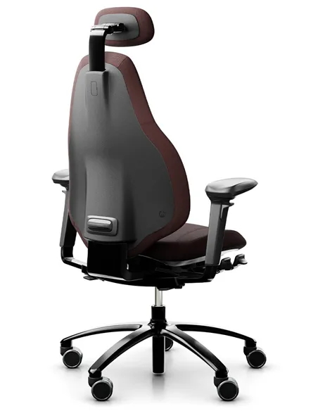 Крісло FLOKK RH MEREO 220 BLACK ергономічне, новозеландська вовна SELECT (GABRIEL)
