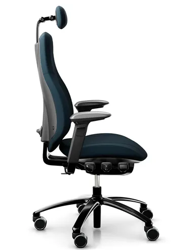Крісло FLOKK RH MEREO 220 BLACK ергономічне