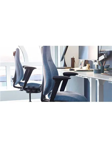 Крісло FLOKK RH MEREO 220 BLACK ергономічне