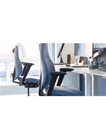 Крісло FLOKK RH MEREO 220 BLACK ергономічне