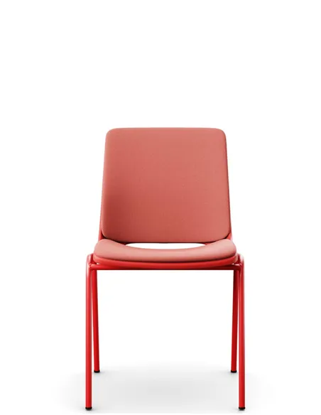 Кресло PROFIM ANA 4340SR для посетителя, красное