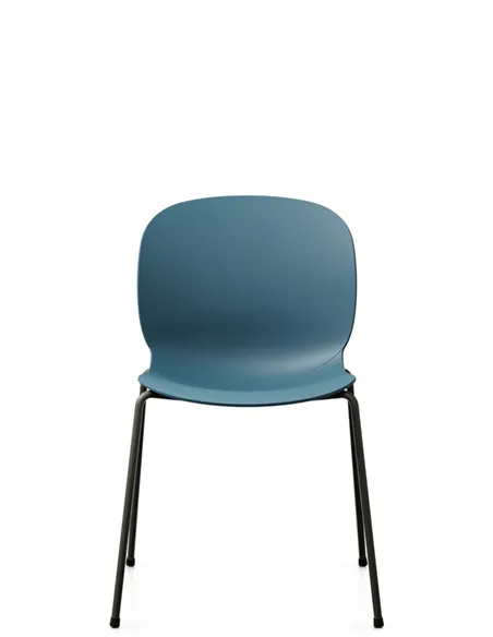 Крісло PROFIM NOOR 4-LEGS 6050 TEAL BLUE , для відвідувача