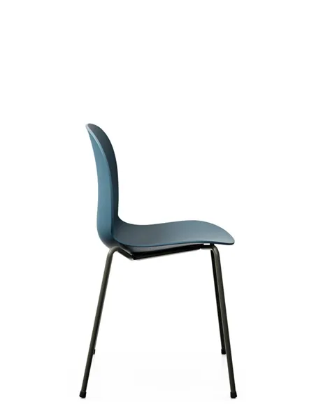 Крісло PROFIM NOOR 4-LEGS 6050 TEAL BLUE , для відвідувача