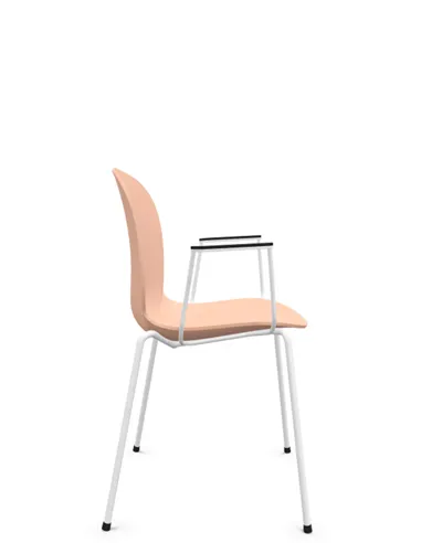 Кресло PROFIM NOOR 4-LEGS 6050 ROSE, для посетителя, с подлокотниками