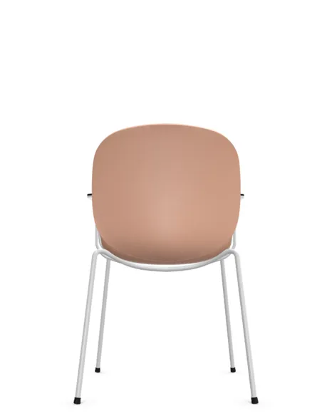 Кресло PROFIM NOOR 4-LEGS 6050 ROSE, для посетителя, с подлокотниками