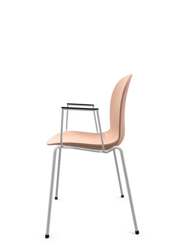 Кресло PROFIM NOOR 4-LEGS 6050 ROSE, для посетителя, с подлокотниками