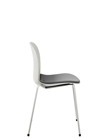 Крісло PROFIM NOOR 4-LEGS 6050S MISTYGREY, для відвідувача