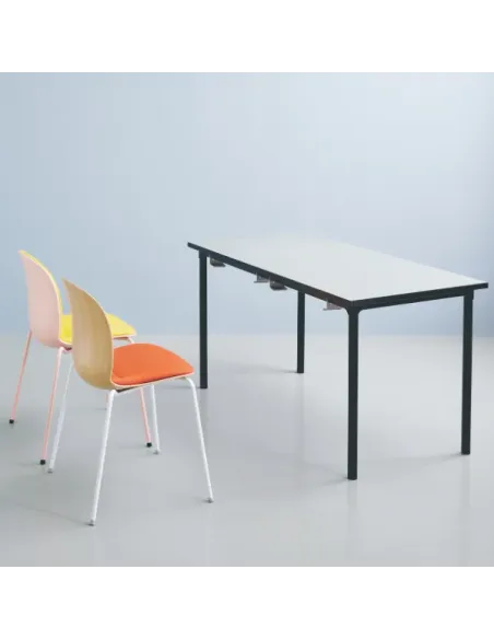 Крісло PROFIM NOOR 4-LEGS 6050S MISTYGREY, для відвідувача