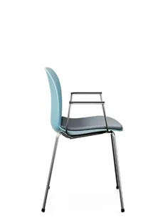 Крісло PROFIM NOOR 4-LEGS 6050S SKY, для відвідувача, з підлокітниками 2