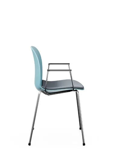 Кресло PROFIM NOOR 4-LEGS 6050S SKY, для посетителя, с подлокотниками