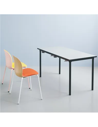 Кресло PROFIM NOOR 4-LEGS 6050SB GRAPHITE, для посетителя, с подлокотниками
