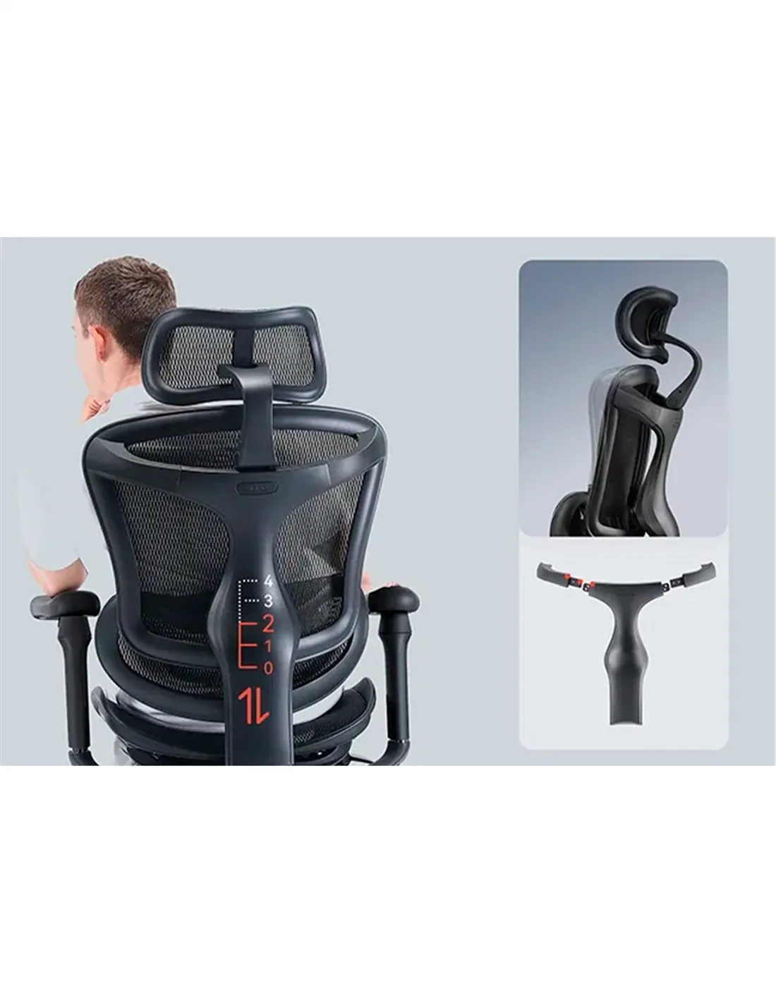 Крісло PROFIM NOOR 4-LEGS 6050F, для відвідувача 2