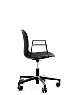 Крісло PROFIM NOOR FOOTBASE 6070 BLACK, з підлокітниками 2