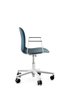 Крісло PROFIM NOOR FOOTBASE 6070 WHITE, з підлокітниками 2