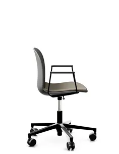 Крісло PROFIM NOOR FOOTBASE 6070S BLACK, з підлокітниками 2