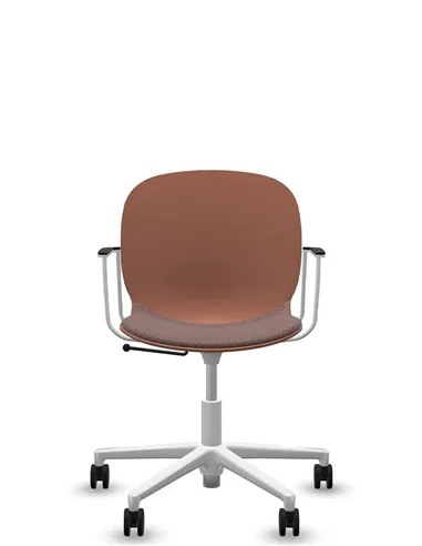 Крісло PROFIM NOOR FOOTBASE 6070S WHITE, з підлокітниками