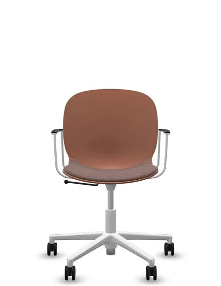 Крісло PROFIM NOOR FOOTBASE 6070S WHITE, з підлокітниками
