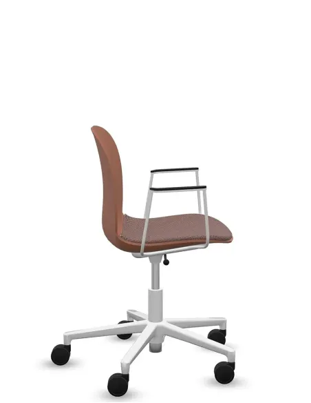 Крісло PROFIM NOOR FOOTBASE 6070S WHITE, з підлокітниками