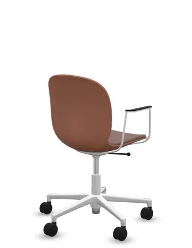 Крісло PROFIM NOOR FOOTBASE 6070S WHITE, з підлокітниками