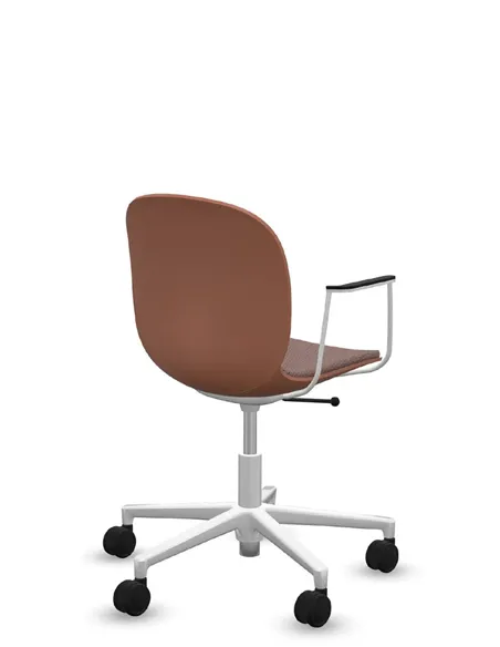 Крісло PROFIM NOOR FOOTBASE 6070S WHITE, з підлокітниками