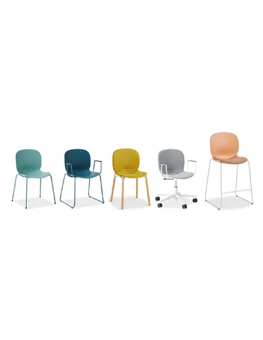 Кресло PROFIM NOOR FOOTBASE 6070SB WHITE