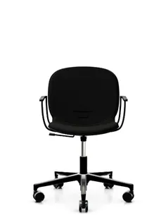 Крісло PROFIM NOOR FOOTBASE 6070SB BLACK, з підлокітниками