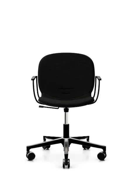 Крісло PROFIM NOOR FOOTBASE 6070SB BLACK, з підлокітниками