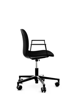 Крісло PROFIM NOOR FOOTBASE 6070SB BLACK, з підлокітниками 2