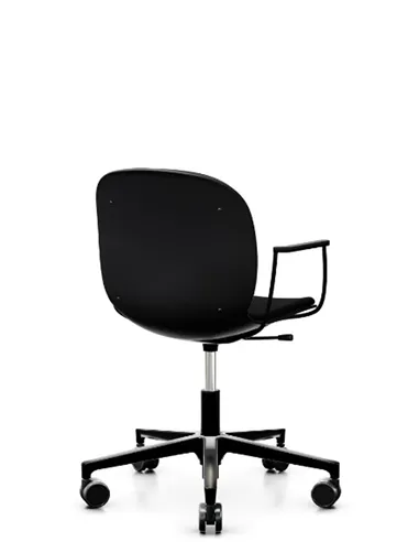 Крісло PROFIM NOOR FOOTBASE 6070SB BLACK, з підлокітниками