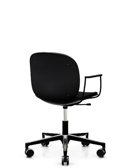 Крісло PROFIM NOOR FOOTBASE 6070SB BLACK, з підлокітниками