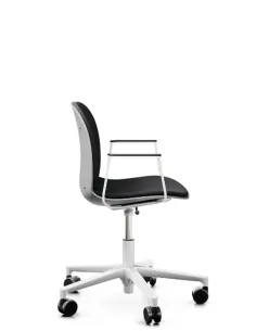 Крісло PROFIM NOOR FOOTBASE 6070SB WHITE, з підлокітниками 2