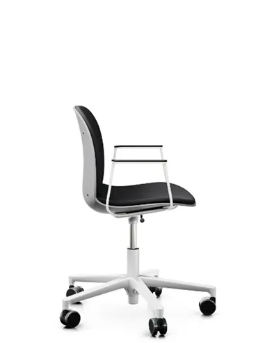 Крісло PROFIM NOOR FOOTBASE 6070SB WHITE, з підлокітниками
