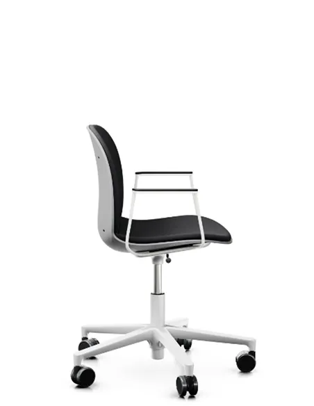 Крісло PROFIM NOOR FOOTBASE 6070SB WHITE, з підлокітниками