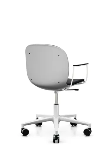 Крісло PROFIM NOOR FOOTBASE 6070SB WHITE, з підлокітниками