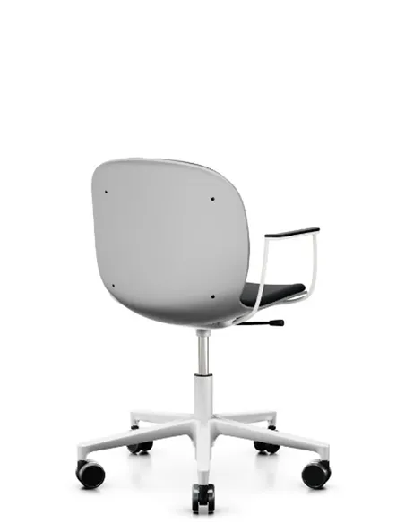 Крісло PROFIM NOOR FOOTBASE 6070SB WHITE, з підлокітниками