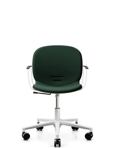 Крісло PROFIM NOOR FOOTBASE 6070SB WHITE, з підлокітниками