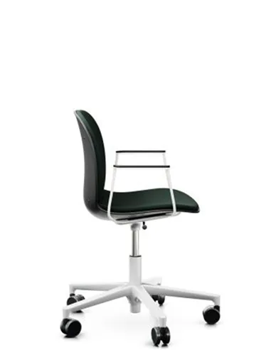 Крісло PROFIM NOOR FOOTBASE 6070SB WHITE, з підлокітниками