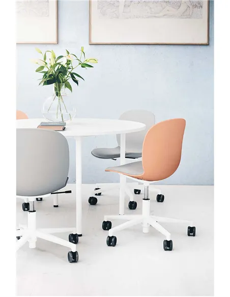 Кресло PROFIM NOOR FOOTBASE 6070F WHITE