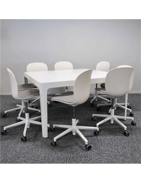 Кресло PROFIM NOOR FOOTBASE 6070F WHITE