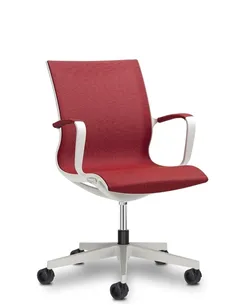 Крісло SITLAND SOUL AIR WHITE для відвідувача