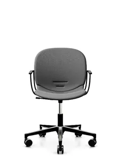 Крісло PROFIM NOOR FOOTBASE 6070F BLACK, з підлокітниками