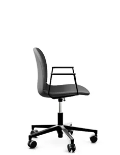 Крісло PROFIM NOOR FOOTBASE 6070F BLACK, з підлокітниками 2