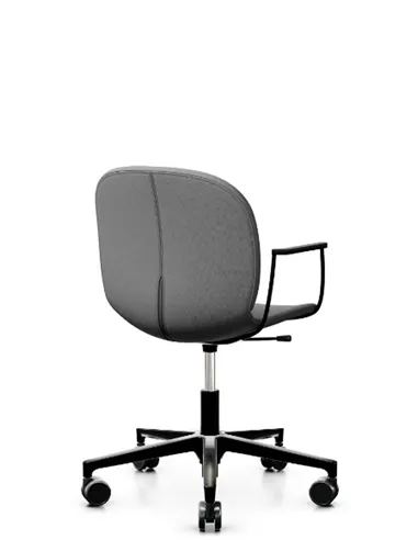 Кресло PROFIM NOOR FOOTBASE 6070F BLACK, с подлокотниками