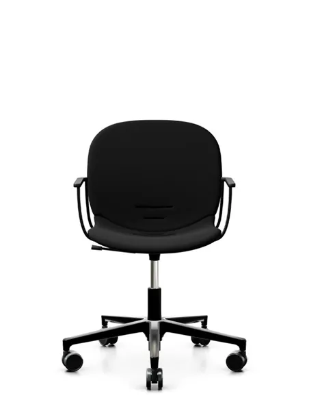 Кресло PROFIM NOOR FOOTBASE 6070F BLACK, с подлокотниками