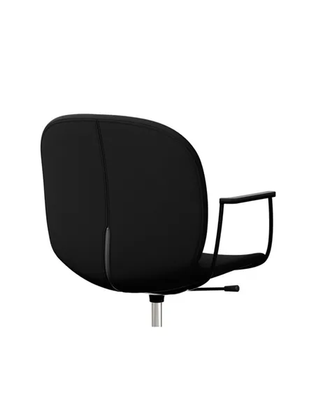 Кресло PROFIM NOOR FOOTBASE 6070F BLACK, с подлокотниками