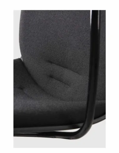 Кресло PROFIM NOOR FOOTBASE 6070F BLACK, с подлокотниками