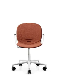 Крісло PROFIM NOOR FOOTBASE 6070F WHITE, з підлокітниками