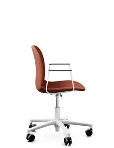Крісло PROFIM NOOR FOOTBASE 6070F WHITE, з підлокітниками 2
