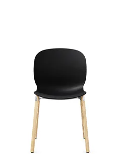 Крісло PROFIM NOOR WOODEN LEGS 6080 GRAPHITE, NATURAL ASH